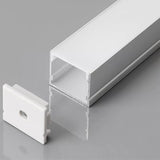 V-Tac Accesorii lumini scena Profil Aluminiu V-Tac SKU-3371 | Banda LED, 2m, 30x20mm, Alb