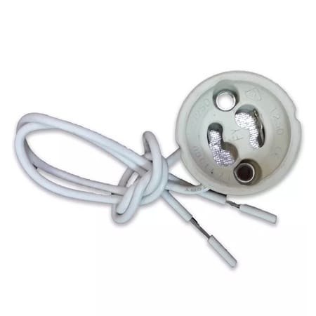 V-Tac Accesorii iluminat Soclu Ceramic V-Tac SKU-3423 | GU10, Cu Fir