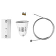 V-Tac Accesorii iluminat Kit Suspendare Sina Track Light V-Tac SKU-3566 | 1M, Alb