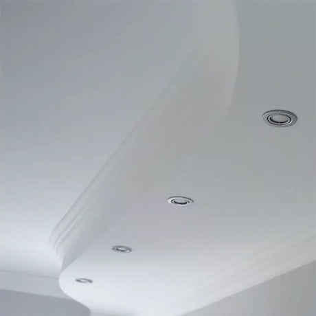 V-Tac Corp iluminat Corp Iluminat Spot V-Tac SKU-3586 | GU10, Crom, Set 2 Bucati