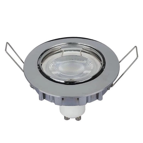 V-Tac Corp iluminat Corp Iluminat V-Tac SKU-3589 | Spot GU10, Crom, Unghi Reglabil