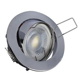 V-Tac Corp iluminat Corp Iluminat V-Tac SKU-3589 | Spot GU10, Crom, Unghi Reglabil