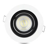 V-Tac Corp iluminat Corp Iluminat V-Tac SKU-3595 | Spot GU10, Unghi Reglabil, Alb