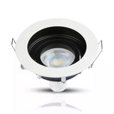 V-Tac Corp iluminat Corp Iluminat V-Tac SKU-3595 | Spot GU10, Unghi Reglabil, Alb