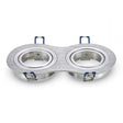 V-Tac Corp iluminat Corp Iluminat V-Tac SKU-3602 | 2xGU10, Crom Mat, Unghi Reglabil