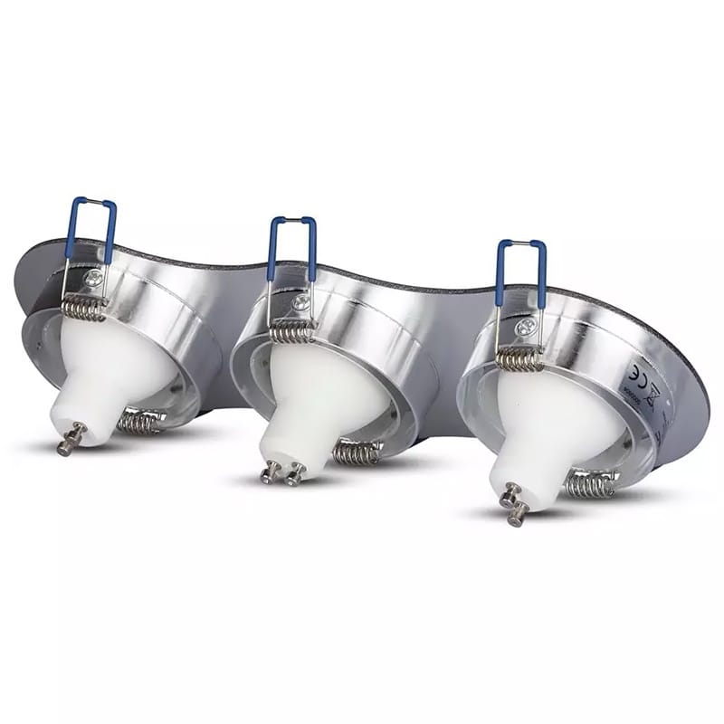 V-Tac Corp iluminat Corp Iluminat V-Tac SKU-3604 | 3xGU10, Aluminiu, Unghi Reglabil