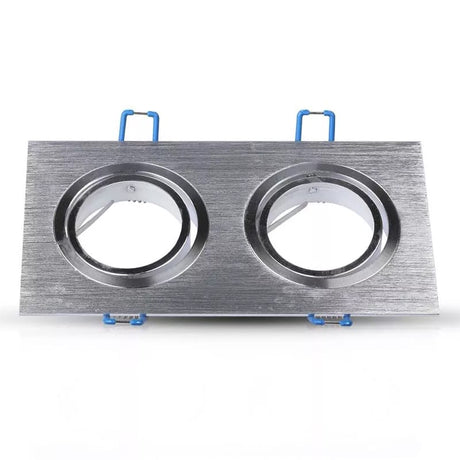 V-Tac Corp iluminat Corp Iluminat V-Tac SKU-3608 | Spot 2xGU10, Patrat, Aluminiu