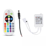 V-Tac Controller remote Controller LED RGB V-Tac SKU-3625 | 24 Butoane, Telecomanda IR