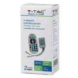 V-Tac Controller remote Controller LED RGB V-Tac SKU-3625 | 24 Butoane, Telecomanda IR