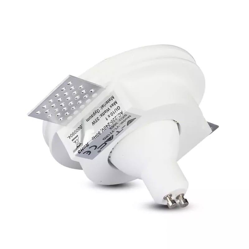 V-Tac Corp iluminat Corp Iluminat V-Tac SKU-3652 | Spot GU10, Gips, Alb