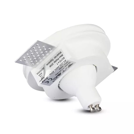 V-Tac Corp iluminat Corp Iluminat V-Tac SKU-3652 | Spot GU10, Gips, Alb