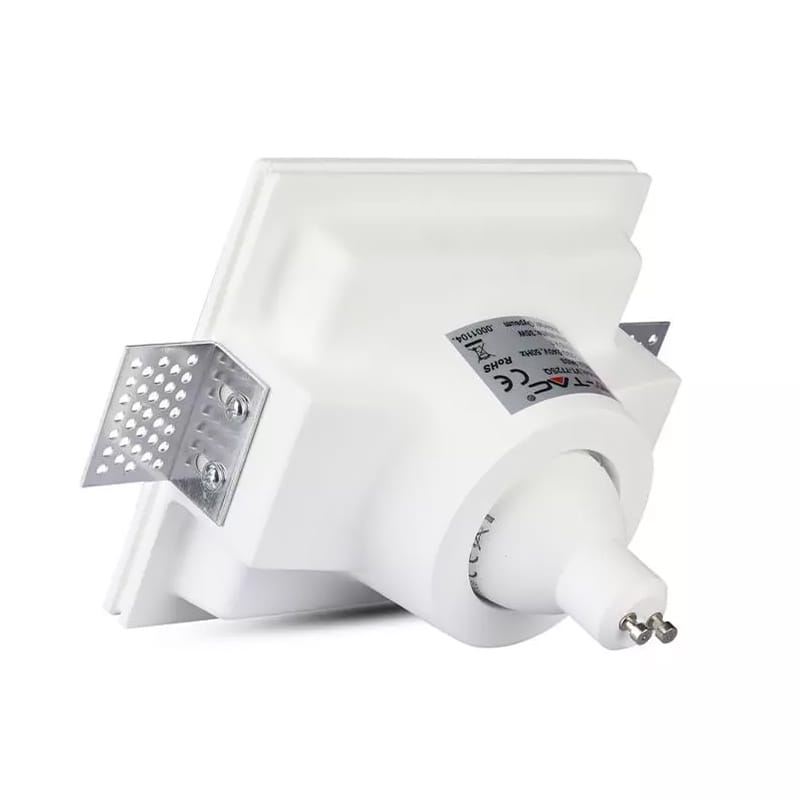 V-Tac Corp iluminat Corp Iluminat V-Tac SKU-3653 | Spot GU10, Patrat, Alb