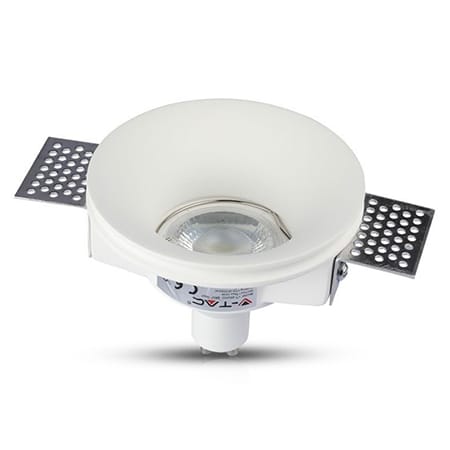 V-Tac Corp iluminat Corp Iluminat V-Tac SKU-3697 | Spot GU10, Gips, Alb