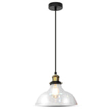 V-Tac Corp de iluminat Pendul Tavan V-Tac SKU-3730 | E27, 24.5x23x110cm, Sticla