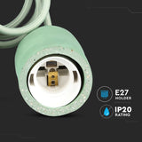 V-Tac Pendul Pendul Tavan V-Tac SKU-3742 | Soclu E27, Verde