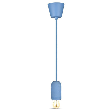 V-Tac Pendul Pendul Tavan V-Tac SKU-3744 | Soclu E27, Albastru