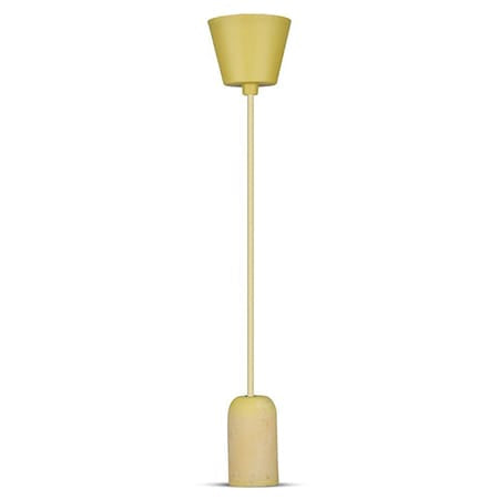 V-Tac Tava Pendul Tavan V-Tac SKU-3745 | E27, Galben