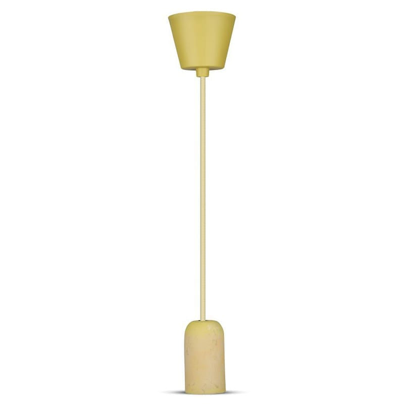 V-Tac Tava Pendul Tavan V-Tac SKU-3745 | E27, Galben