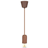 V-Tac Pendul Pendul Tavan V-Tac SKU-3749 | Soclu E27, Maro