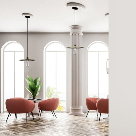 V-Tac Corpuri de iluminat Pendul Tavan V-Tac SKU-3751 | Soclu E27, Roz Auriu