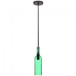 V-Tac Tava Pendul Tavan V-Tac SKU-3767 | Model Sticla Vin, Culoare Verde