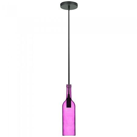 V-Tac Iluminat decorativ Pendul Tavan V-Tac SKU-3774 | Sticla Model Vin, Roz