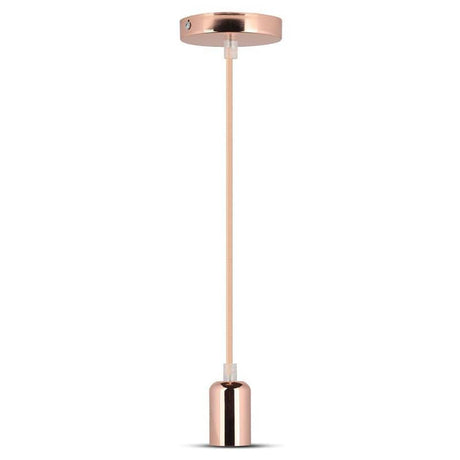 V-Tac Pendul Pendul Tavan V-Tac SKU-3777 | Soclu E27, Metal, Gold Rose