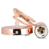 V-Tac Pendul Pendul Tavan V-Tac SKU-3777 | Soclu E27, Metal, Gold Rose