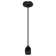 V-Tac Pendul Pendul Tavan V-Tac SKU-3804 | Soclu E27, Portelan, Negru