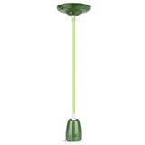 V-Tac Pendul Pendul Tavan V-Tac SKU-3805 | Portelan, E27, Verde