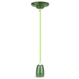 V-Tac Pendul Pendul Tavan V-Tac SKU-3805 | Portelan, E27, Verde