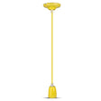 V-Tac Pendul Pendul Tavan V-Tac SKU-3809 | Portelan, Soclu E27, Galben