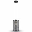 V-Tac Corp de iluminat Pendul Tavan V-Tac SKU-3825 | Soclu E27, Negru Mat