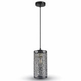 V-Tac Corp de iluminat Pendul Tavan V-Tac SKU-3825 | Soclu E27, Negru Mat