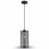 V-Tac Corp de iluminat Pendul Tavan V-Tac SKU-3825 | Soclu E27, Negru Mat