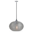 V-Tac Pendul Pendul V-Tac Diamond Verde SKU-3880 | E27, Sticla si Metal, 33x38 cm