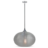 V-Tac Pendul Pendul V-Tac Diamond Verde SKU-3880 | E27, Sticla si Metal, 33x38 cm