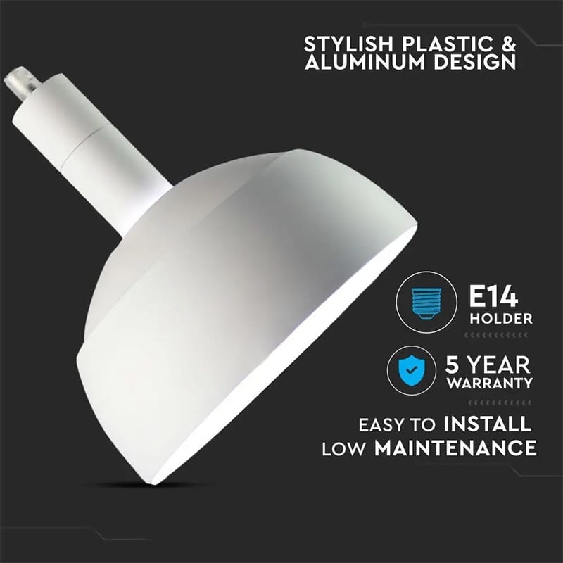 V-Tac Pendul Pendul Tavan V-Tac SKU-3920 | Soclu E14, Alb