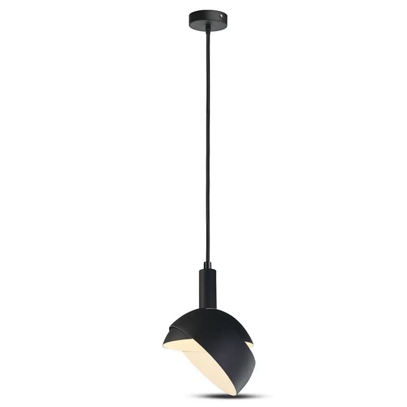 V-Tac Corp de iluminat Pendul Tavan V-Tac SKU-3921 | Soclu E14, Negru