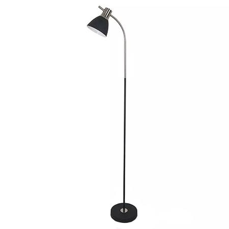 V-Tac Lampa Lampadar V-Tac SKU-40421 | 1540mm, Soclu E27, Metal Negru/Crom, IP20