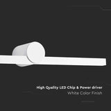 V-Tac Lampa LED Aplica LED V-Tac SKU-405811 | Oglinda, 10W, 3000K, IP65, 610mm