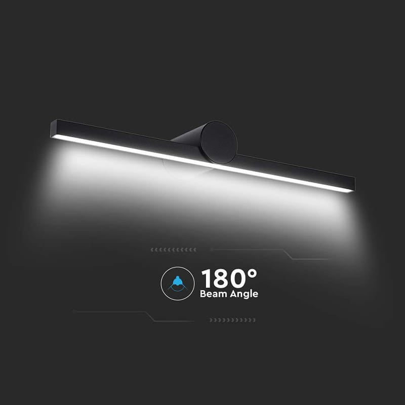 V-Tac Lampa LED Aplica LED V-Tac SKU-405831 | 10W, 3000K, IP65, 1530lm, 610mm, Negru