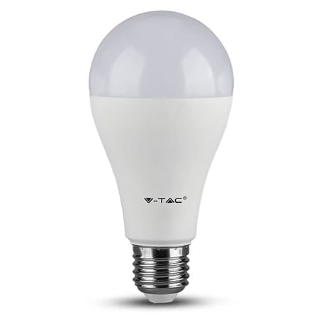 V-Tac Bec LED SMART Bec LED V-Tac SKU-4457 | A65, E27, 17W, 4500K, Alb Neutru