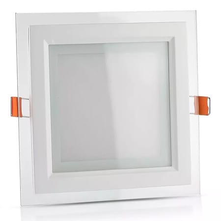 V-Tac Panou LED Panou LED V-Tac SKU-4745 | Patrat, 18W, 6400K, Alb Rece, Sticla