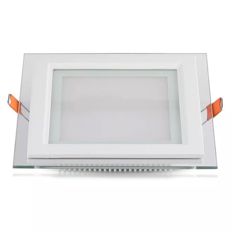 V-Tac Panou LED Panou LED V-Tac SKU-4745 | Patrat, 18W, 6400K, Alb Rece, Sticla