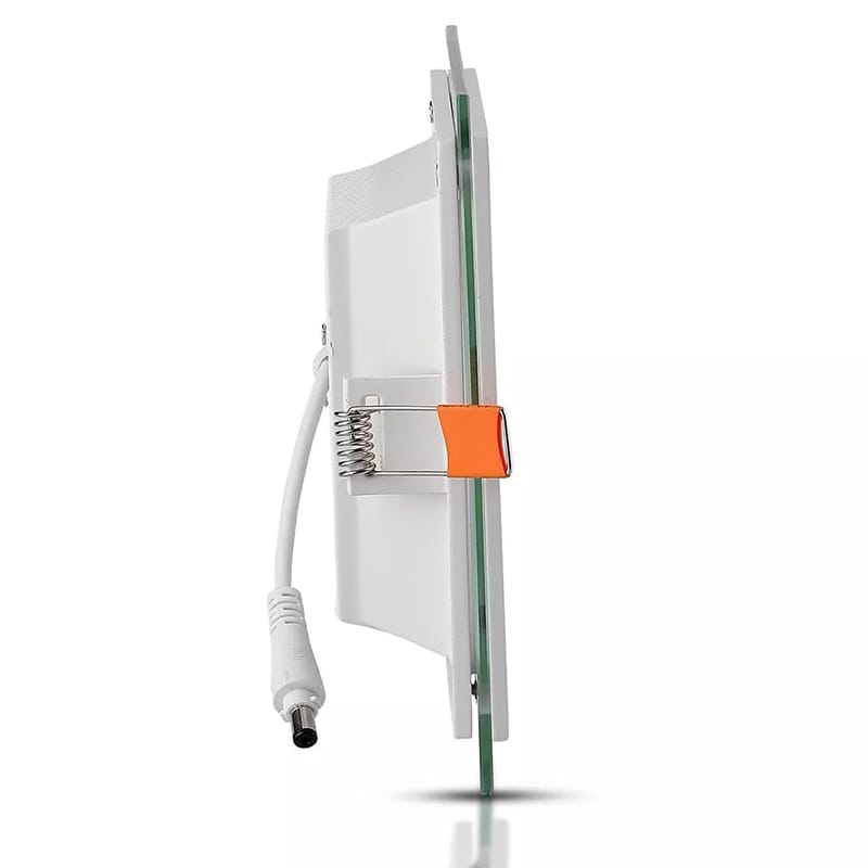 V-Tac Panou LED Panou LED V-Tac SKU-4745 | Patrat, 18W, 6400K, Alb Rece, Sticla