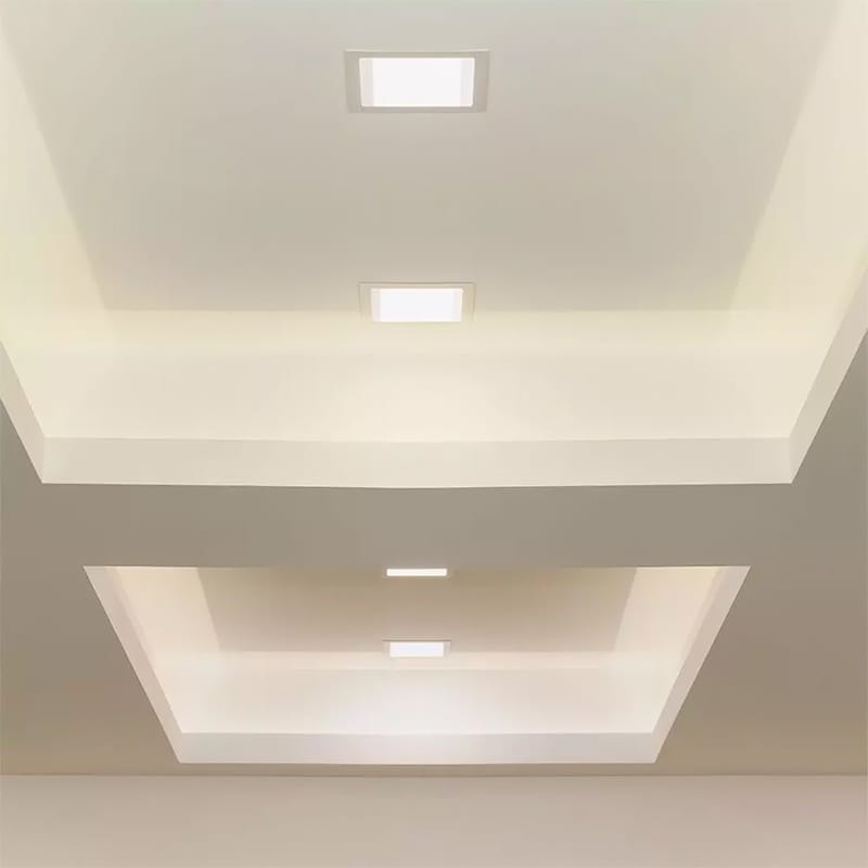 V-Tac Panou LED Panou LED V-Tac SKU-4745 | Patrat, 18W, 6400K, Alb Rece, Sticla