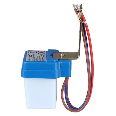 V-Tac Accesorii iluminat Senzor Lumina V-Tac SKU-5081 | Fotocelula, IP44, Detectie Automata