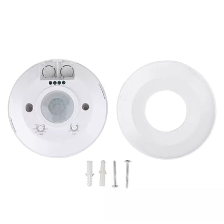 V-Tac Senzor smart Senzor Miscare V-Tac SKU-5086 | 360°, Montaj Tavan, Alb