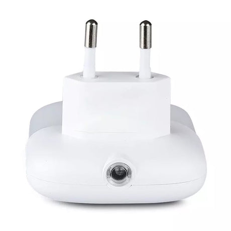 V-Tac Iluminare decorativa Lampa de Veghe V-Tac SKU-508 | Patrata, Senzor Lumina, 4000K, 2x USB